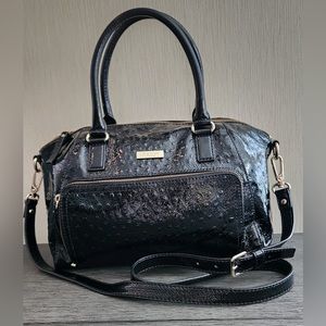 Kate Spade New York Genuine Lthr Black Large Catalina Alexander Avenue Satchel